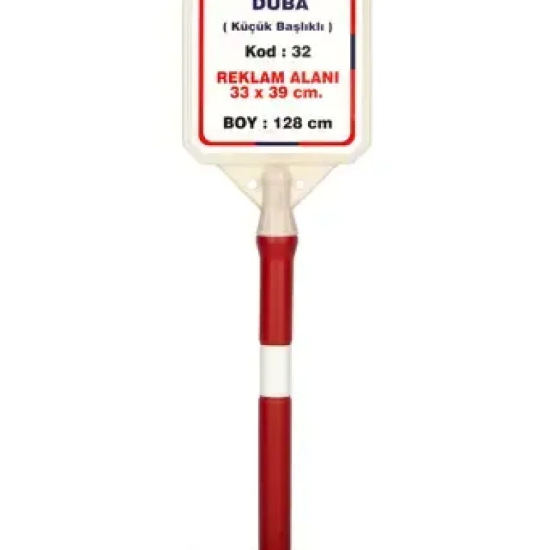 Bariyer Duba Küçük Başlık Beyaz