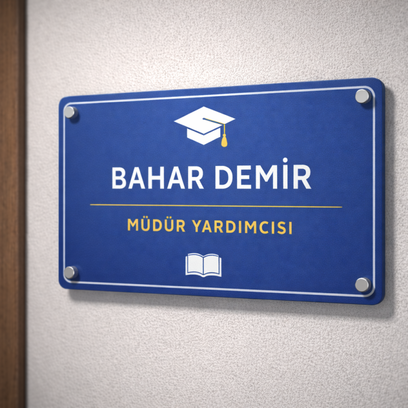 PLEKSİ KAPI İSİMLİĞİ