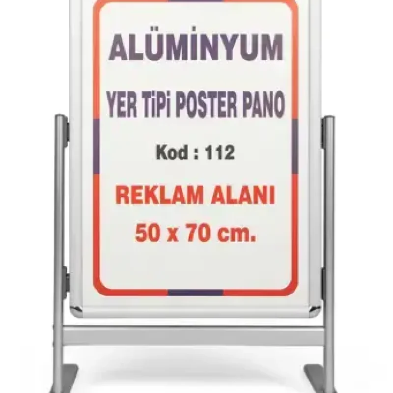 Yer Tipi Poster Pano 50x70